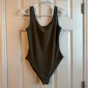 Stylish Olive Kids One Piece